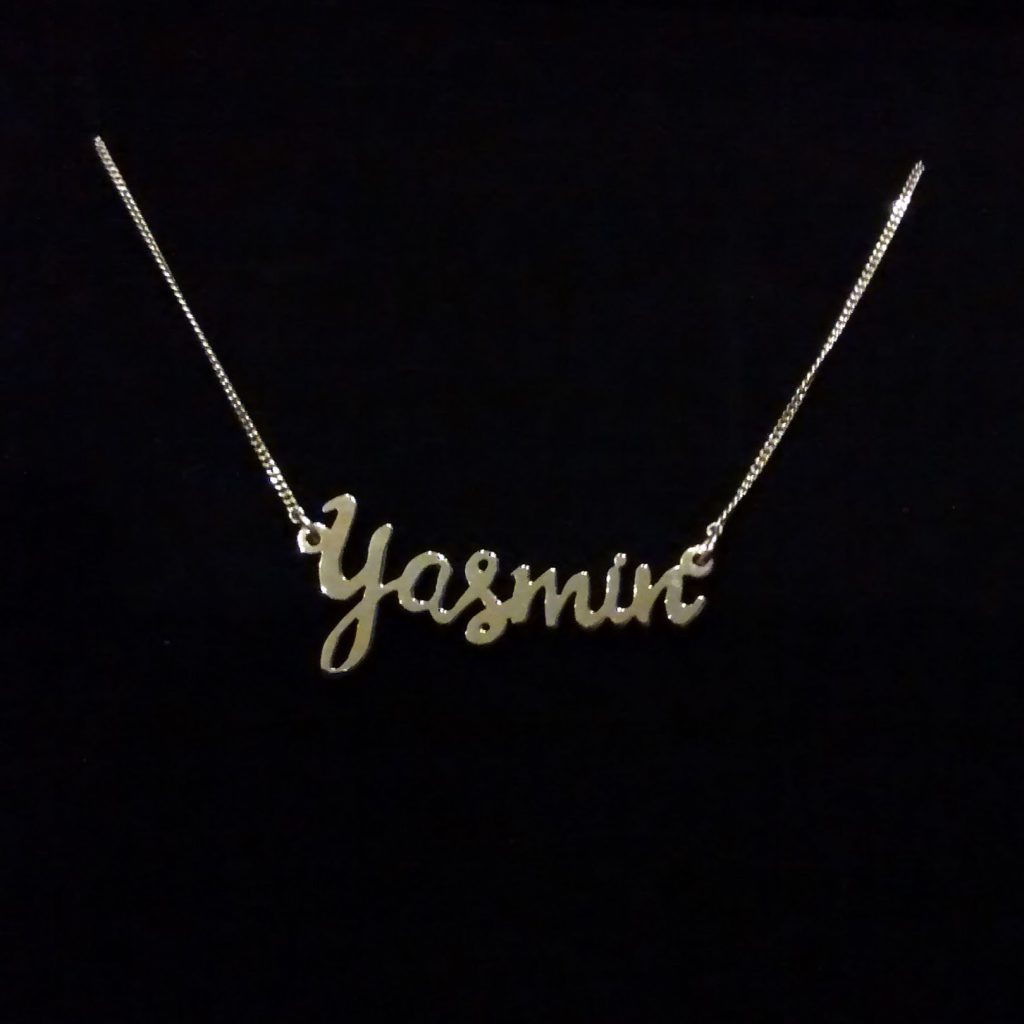 Commissioned Name Necklace