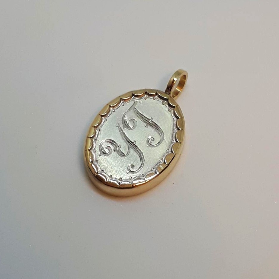 Heirloom locket - to store a lock of hair.