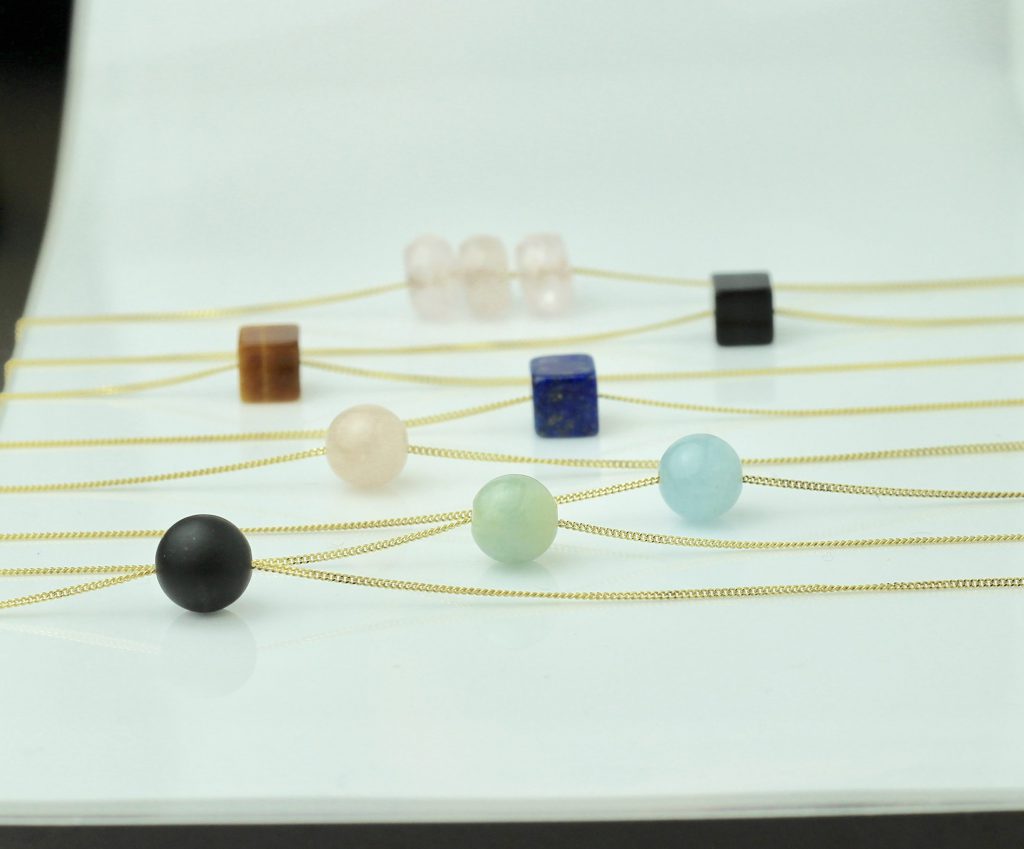 Various Aurelia classic bead necklaces