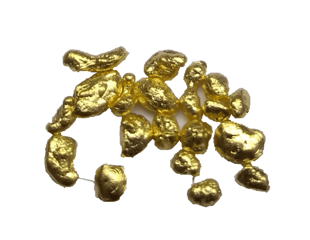 24K gold casting grain pure gold