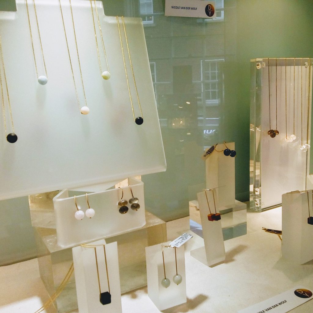Various aurelia bead gold necklaces