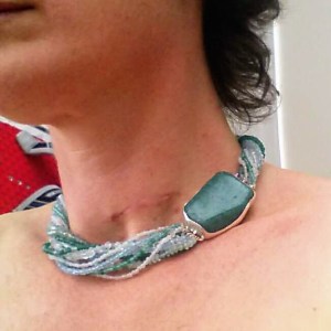 Clasp Classical bead necklace
