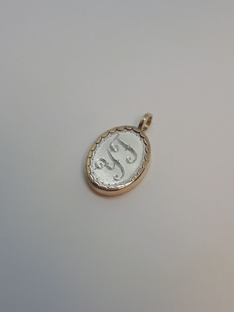 Heirloom locket - to store a lock of hair.